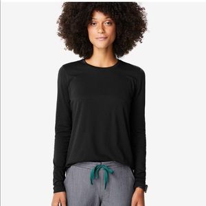 Figs Black Long sleeve undershirt